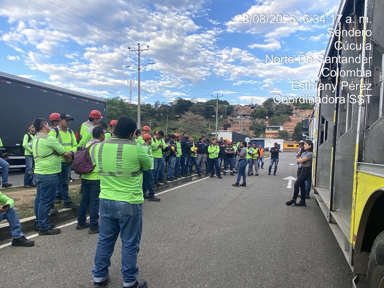 Evidencia de capacitación